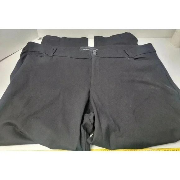 torrid Pants - TORRID “STUDIO” BLACK WIDE LEG PONTE PANTS PLUS SIZE 30S, INSEAM 31”